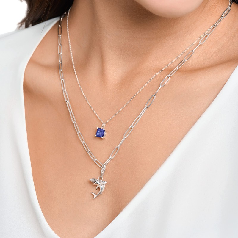Thomas Sabo Collection Sea Charm Pendants, Sterling Silver, Cubic Zirconia