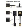 goldenwarm Oil Rubbed Bronze Front Door Handle and Deadbolt Set,