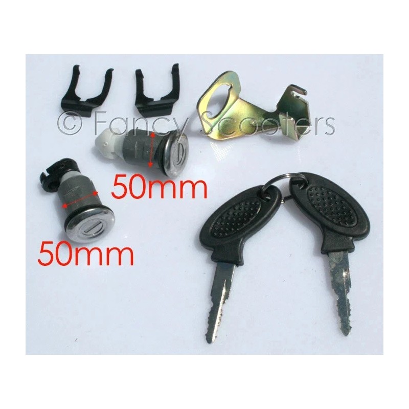 FANCY SCOOTERS LANCE MILAN ZNEN IGNITION SWITCH KEY LOCK SET