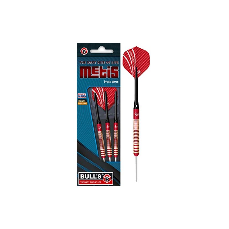 Bull´s darts arrows Metis handle 21 grams red/gold