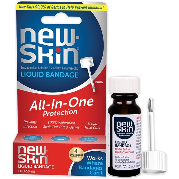 New-Skin Liquid Bandage Liquid Bandage for Cuts and Minor Scrapes,