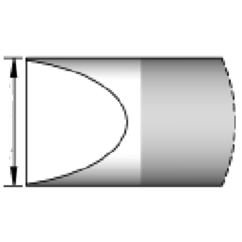 Jbc Soldering Tip Series C210,, C210021/0.6 x 0.3 mm Straight
