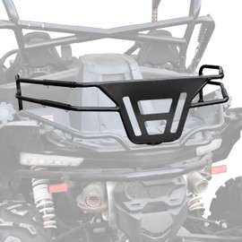 SAUTVS Bed Enclosure for CFMOTO ZFORCE 950 20-24, Heavy Duty Steel Rear Rack Extender Secure The Cargo Anchor Points Rear Storage Tailgate Rack for CFMOTO ZForce 950 HO EX Sport 2020-2024 Accessories