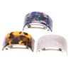 Outanaya 3Pcs Elegant Sky Pattern Hair Spring Clips Semicircle Hairpins