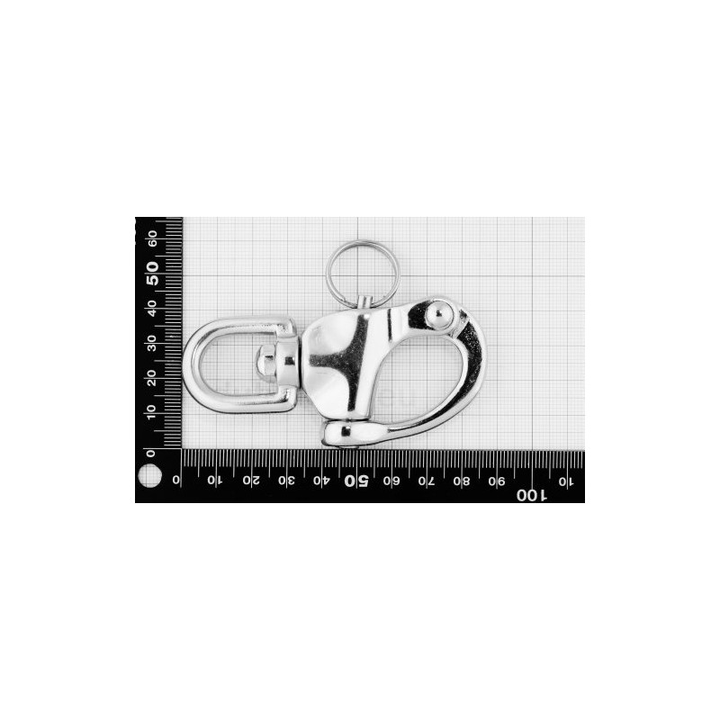 87mm Swivel Snap Shackle - 316 Stainless Steel