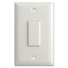 TOUCH-PLATE GENS1-0100A-WHT Genesis Series Low Voltage Momentary Wall Switch White with Screws
