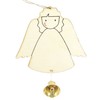 Sunny Sue 100/Wooden Curly Angel Pendants – Set of 6