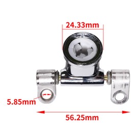 YUCKMZ Toilet Seat Hinges 1 Pair Holder of Lid and Toilet Seat Compatible with Roca Toilet AI0002100R