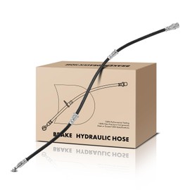 Frankberg 1x Brake Hose Brake Hydraulic Hose Front Axle Left Right Compatible with Pajero II V3 W V6W V7W 2.5L-3.5L 2000-2007 Pajero IV V8W V9W 3.0L-3.8L 2007-2022