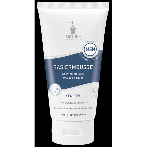 Bioturm Shaving Mousse for Men No. 126, 150 ml