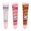 Max Makeup Bubble Gum Jelly Lip Gloss Hydrating Transparent -