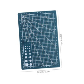 Hohopeti 3pcs Double Sided Cutting Mat for Crafts Durable Versatile Quilting Supplies for Cutting Journaling and Stamp Carving Multiuse Crafting Tool