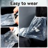 10 Pairs Disposiable Shoe Covers for Rain Waterproof Boot Protector
