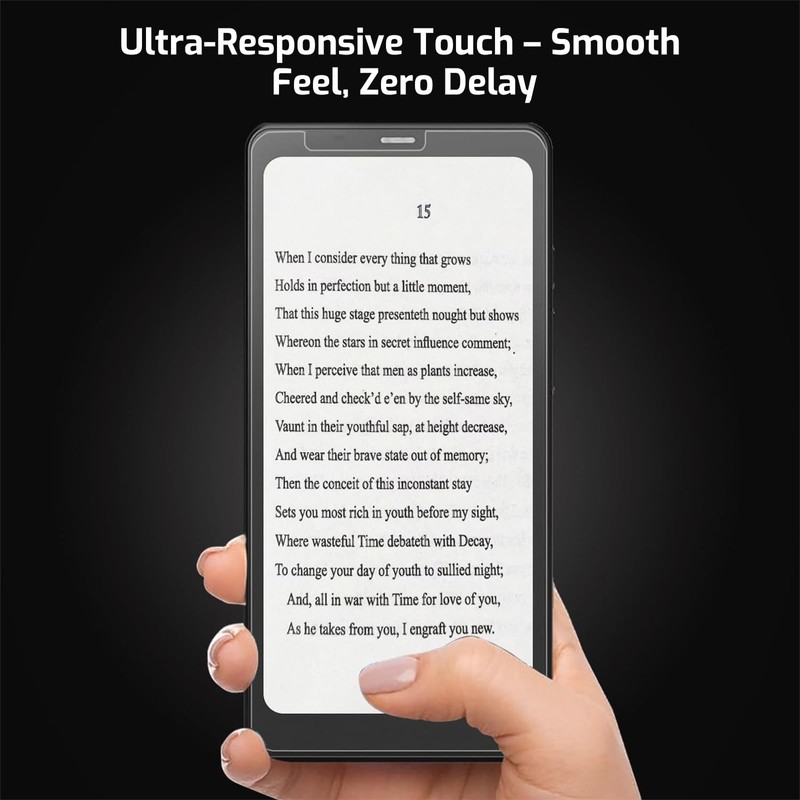 Tzylomirx Screen Protector, Frosted Anti-Glare compatible with Onyx Boox Palma