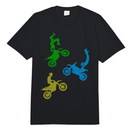 Freestyle Motocross Dirtbike Wheelie Enduro Motorcycle Boys Comfort Colors Adult Heavyweight T-Shirt