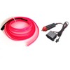 Balabaxer Pink EL Wire Car Kit, 3 m Flexible Neon