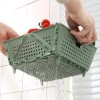 DOPMEP Collapsible Kitchen Strainer Colander Foldable Drain Basket