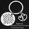 AHAETH Grammy Gift Keychain Best Grammy Ever Key Chains for