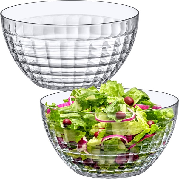 Amazing Abby - Carlita - 150-Ounce Plastic Serving Bowls (Set