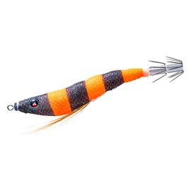 DUEL Sutte Easy Slim Cloth Roll 80mm Black Orange Zebra Squid Fishing Dropper