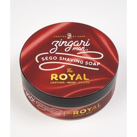 Zingari Man - The Royal Shave soap - Smooth Glide Grooming Accessories for Men - Super Strength No Bump Cream and Skin Tight Lotion for the Sophisticated Young or Old Man - 5oz Jar