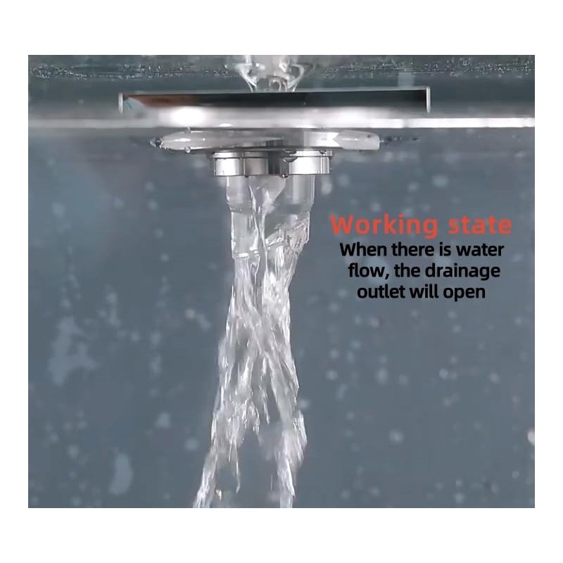 Floor Drain backflow Preventer-2 pcs Prevent backflow, （1.4-2.4 in ）