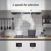 SNDOAS 30 inch Range Hood Ducted/Ductless Convertible Stainless Steel Range