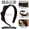 Headband Ribbon Black Headband Women's Bowknot Ribbon Hair Accessory Painless,