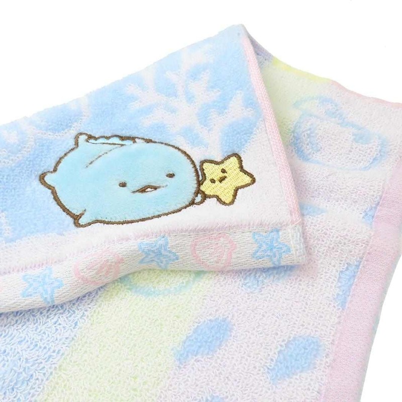 Sumikko Gurashi [Mini Towel] Jacquard Handkerchief Towel / Umikko Gurashi