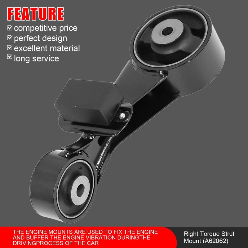 4Pcs Engine Motor Trans Mount Kit Fit for 2012-2017 Toyota