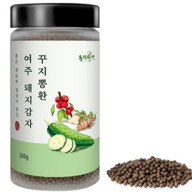 Donguihanjae 동의한재 여주 돼지감자 꾸지뽕환 7종 원재료 200g Dong-ui-han-jae Yeoju Pig Potato Gguzipong Pill 7 Types Raw Materials 200g