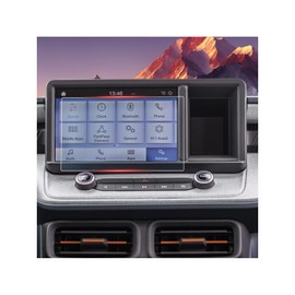 ASZSK For 2022~2024 Ford Maverick (XL/XLT/Lariat SYNC) 8 Inch Glossy Screen Protector - [More Clear& Smooth] - Mil-Grade 9H+ Tempered Glass - Touchscreen *1