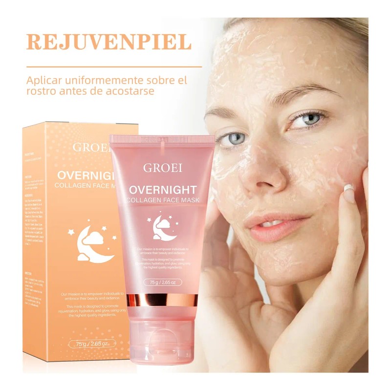 Crema Colágeno Mascarillas Profunda Cepillo