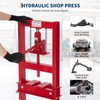 GarveeTech Hydraulic Press, 6 T Heavy Duty H-Frame Garage Floor