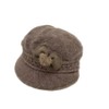 Rabbit Hair Newsboy Gurege Cass Hat Cold Protection, Windproof, One-Point