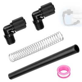 Pool Chlorinator Parts for Pentair Rainbow 320,322 Chlorinator Feeder, Chlorinators Tube and Connections Replacement Parts Replace R172272 NPT 90-Degree Connector, R172091 and R171097 Tube Support