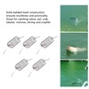 plplaaoo 5pcs Carp Fishing Bait Trap Cage,Carp Fishing Feeder,Bait Traps