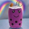 MIJOMA Plush Pendant Fast Food Design Metal Key Ring 10