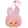 Monchhichi Neck Pouch, Characters, Children's Plush Pouch, Cute, Popular, Girls,