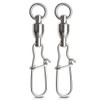 QISHUO High Strength Fishing Ball Bearings Swivels Blue Lures Sarkan