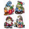 Crafting Spark Christmas Gnomes 138CS Crafting Spark Counted Cross-Stitch Kit