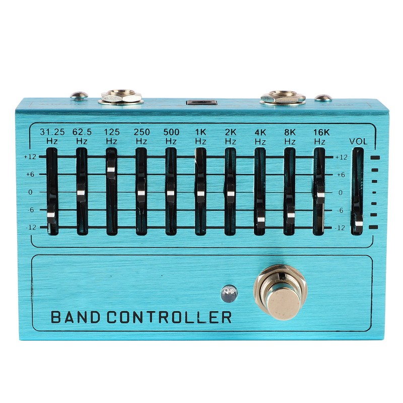 Instrument Band Controller Guitar Tone Preamplifier 10 Bands EQ Independent