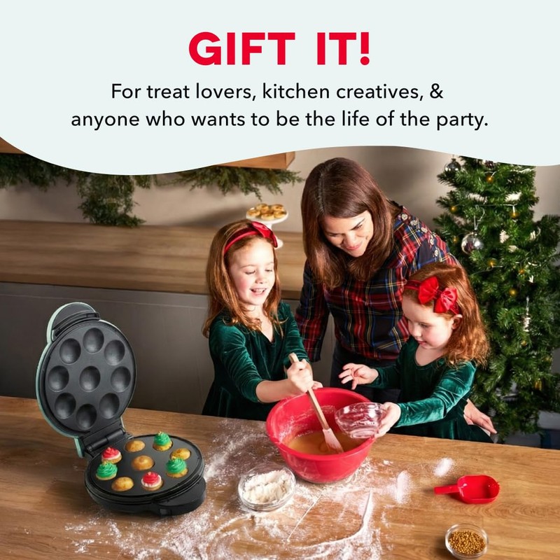 Dash MultiMaker® Treat Maker System - Make Mini Donuts, Cupcakes