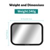 Funbliss Baby Car Mirror for Rear Facing Seat,360° Rotation, Safety