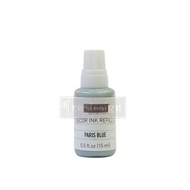 Redesign Décor 655350655938 Decor Ink Refill-Paris Blue-1 Bottle, 15ml