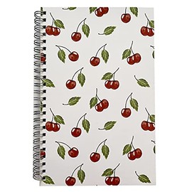 Coast Pop Spiral Notebook – 80-Page College Ruled Composition Notebook – 5.5 x 8.5 Inch Beautifully Designed Notebook – Fun, Colorful Designs – Ideal for Writing, Notes, Journal – Made in the USA (Cherry)
