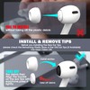 Seltureone 4 Pairs Replacement Ear Tips for Airpods Pro/Airpods Pro