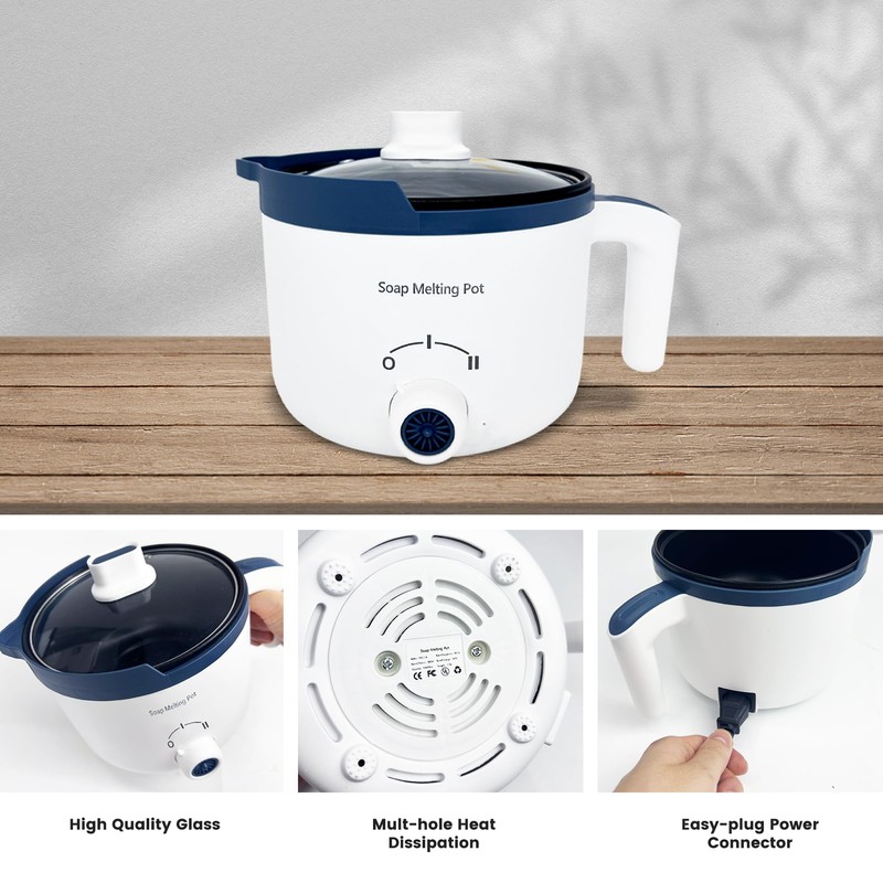 LFISGNN Soap Melter for Soap Making, DIY Soap Melting Pot