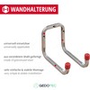 Gedotec Wall Mount Galvanised Steel | Duo | Pack of