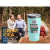 Daycare Teacher Teal Edition Tumbler 20oz - Daycare Teacher -